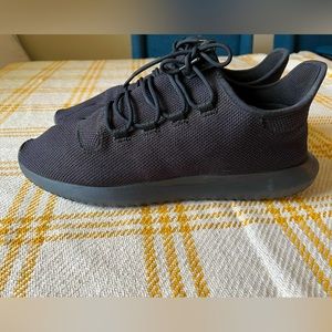 Adidas black tubular shoes